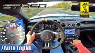 shelby mustang gt350 top speed on autobahn no speed limit by autotopnl